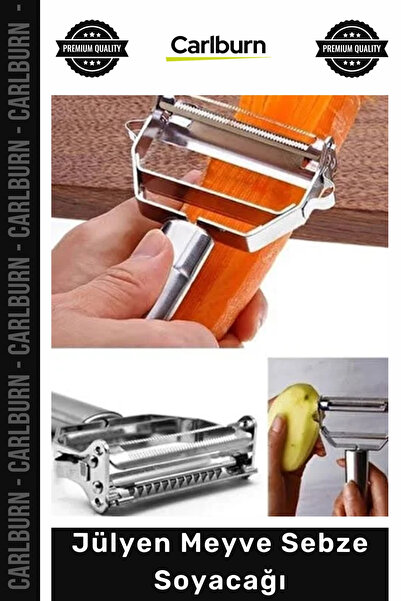 Carlburn # Julienne Stainless Steel Ergonomic Quick Precision Practical Kitch...