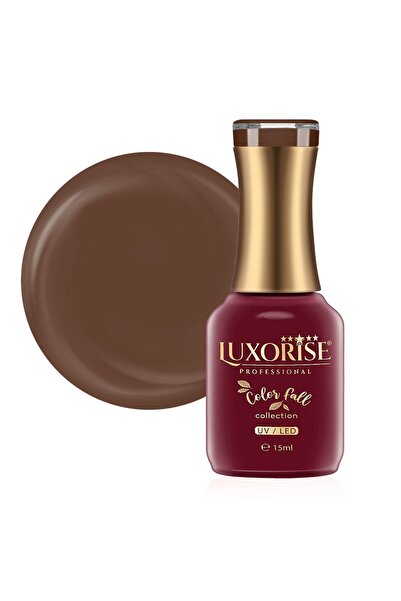 LUXORISE Ημιμόνιμο βερνίκι νυχιών Color Fall Collection Brownie Crush, LUXORI...