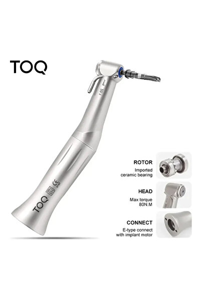 Choice1 1 piece Dental Turbine 20:1 Implant Push Button Contra Angle Low Spee...