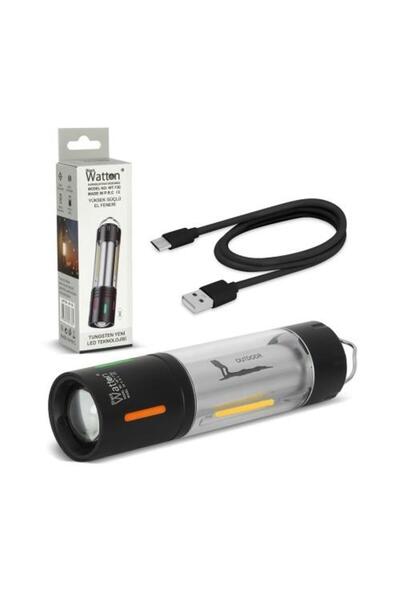 Watton WT-736 Şerit Floresanlı Şarjlı El Feneri