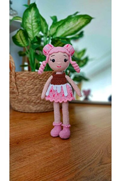 Masal Gurumi AMİGURUMİ PEMPE CUPCAKE (CUPKEK) BEBEK ORGANİK OYUNCAK OYUN ARKD...