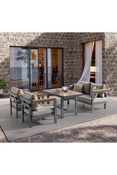 Boline Mobilya Madrid Bahçe Oturma Takımı