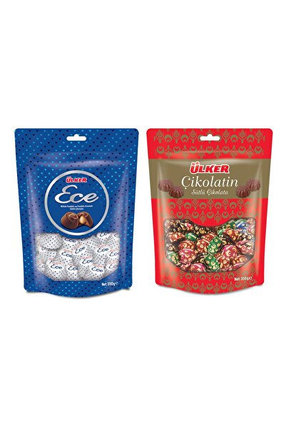 Ülker Ece Fındıklı 350 gr ve Çikolatin 350 gr 2 li Paket
