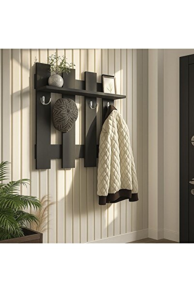 UnicUtil Hanger, Wall Shelf, Elegant Space, UnicUtil, 57 x 59 x 18 cm, Grey
