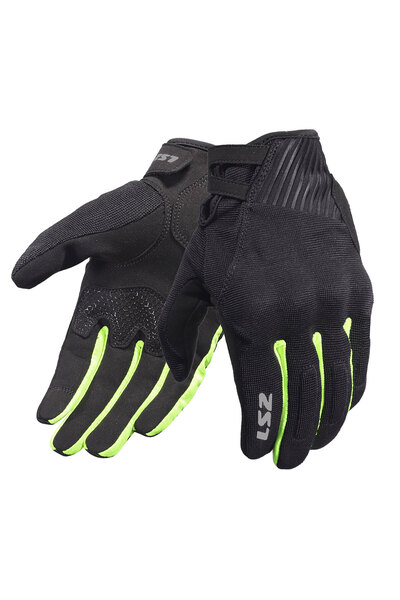 LS2 قفازات دارت 2 إيفو الصيفية (أسود-أصفر نيون)