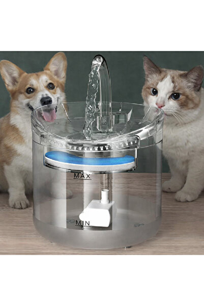 MODALITE Dispenser automat apa pentru animale 2L, Senzor de miscare, Filtrare...