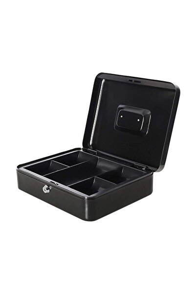 MT MALATEC Metal cash box for valuables and money, 30x24x9cm, 2 keys, hidden ...