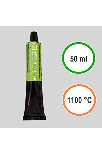 HERMETIC Adeziv pentru temperaturi înalte, 1100 °C, 50 ml,