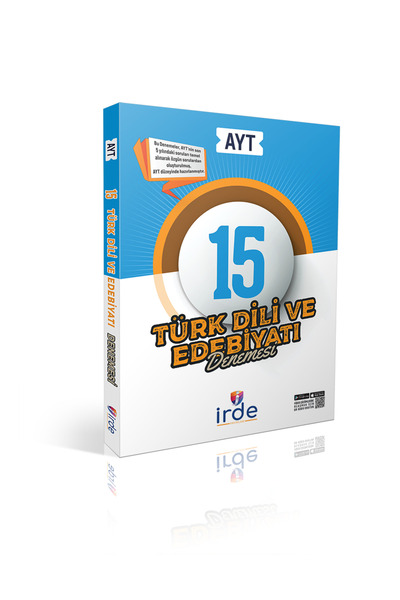 İRDE YAYINLARI AYT 15 Türk Dili ve Edebiyatı Denemesi