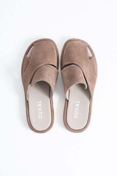 DUXAL SHOES Bronte piele naturală piele întoarsă cu benzi încrucișate ergonom...