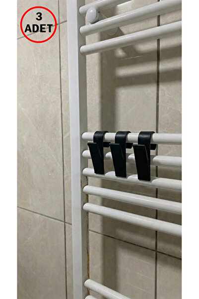Vysionel Havlupan Askısı 3’lü Set Havlu Askı Aparatı Radyatör Havlupan Kancas...