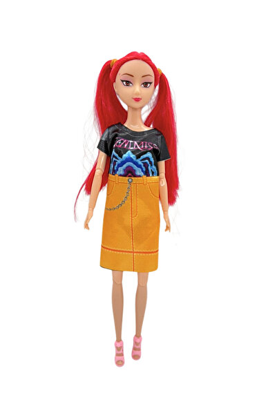 OEM Păpușă K-POP Mira Fashion Girls, 30 cm, Rochie Fashion, Articulații Mobile,