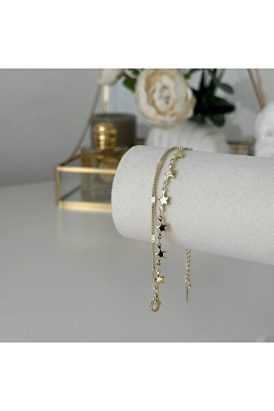 Venus Design سوار من الفولاذ ذو نجمة مزدوجة