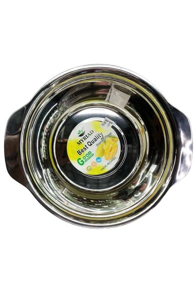 OEM Metal Bowl with Handles 25 cm