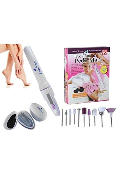 Pedi Dispozitiv de manichiură și pedichiură, 18 piese