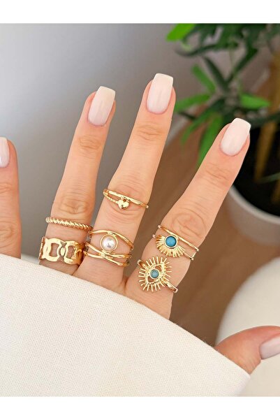 Venus Design Multiple Ring Set