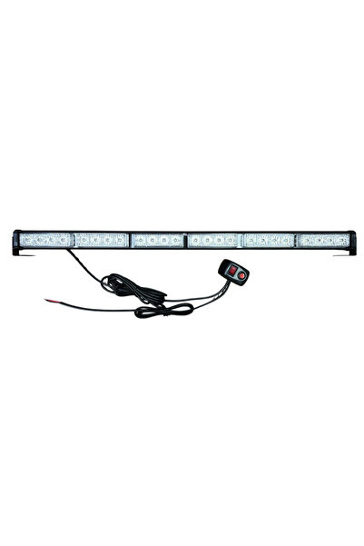 GKN Led Bar 68 Cm Sarı-Sarı Flaşlı Mercekli 12-24v Uyumlu (KGN 1400017)