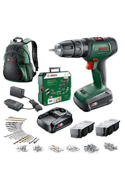 Bosch BoschUniversalImpact 18V Akülü Darbeli Matkap (1,5AhÇift Akü) SBX+241 A...