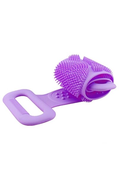 OEM Burete de baie, lungime 58 cm, uscare rapidă, set exfoliant, multicolor