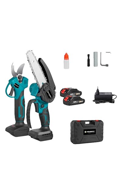 OEM Σετ ψαλιδιών κηπουρικής με 2 μπαταρίες