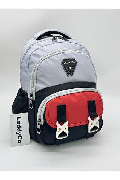 LaddyCo ملابس أطفال من الساتان مقاوم للماء باللون الرمادي والأسود للأولاد، لل...