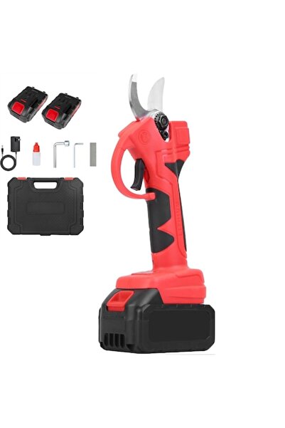 Latauar Foarfecă electrică de grădină, 21V, baterie de 1500mAh, accesorii și ...