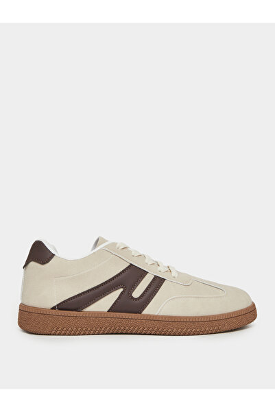 Take Two By Styli حذاء رياضي دانتيل من جلد سويدي المقسم إلى أجزاء