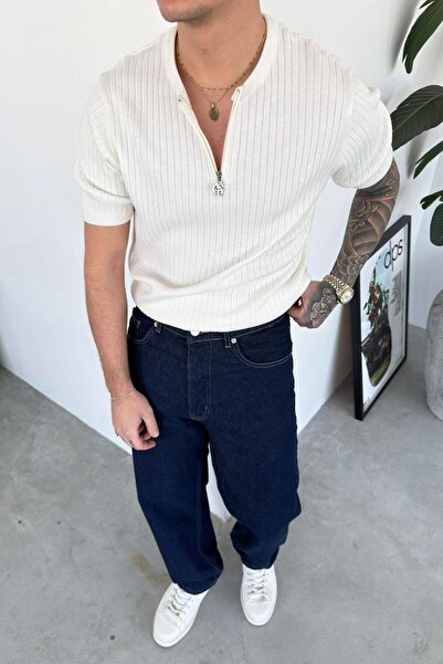 HAFKAGİYİM Bela majica sa polupatentnim zatvaračem od vrhunskog pletiva