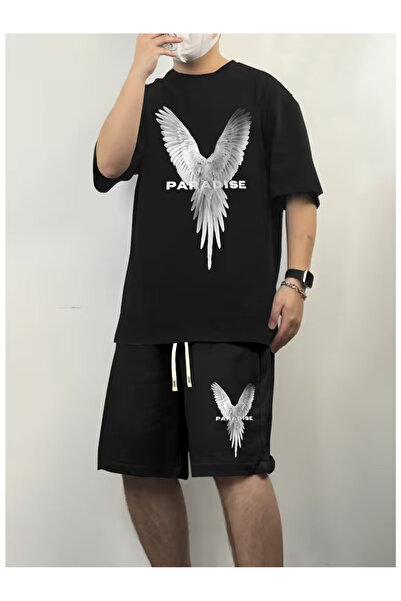 bellanova Men's Summer Shorts & T-Shirt Set – Comfortable and Modern55