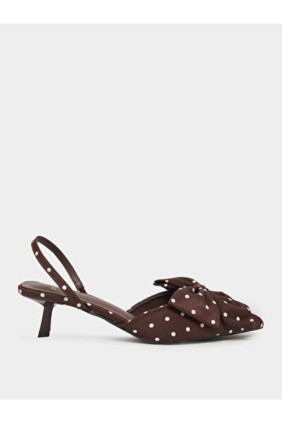 Styli POLKA DOT SLINGBACK SHOE