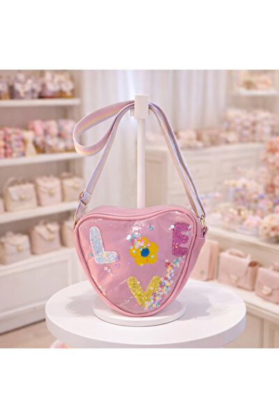 Inovius Τσάντα σε σχήμα καρδιάς για κορίτσια, μοντέλο Love - KMM104