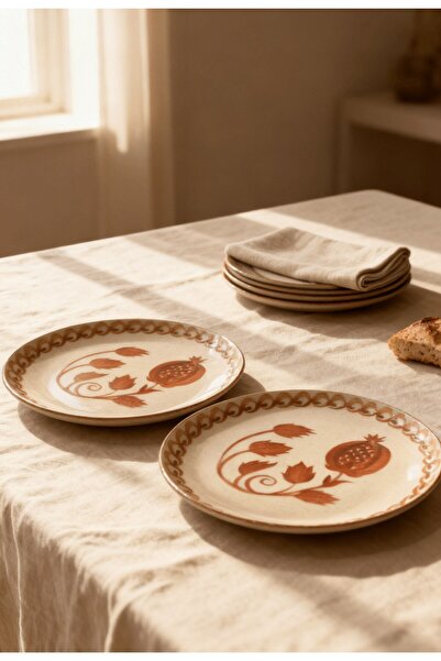 Kütahya Porselen أوتنام إليجانس 6 قطع طبق تقديم 24 سم