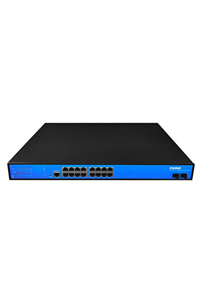 EW-S2916GM-AP(250W)16*GE Poe+ 2*gf Managed Poe SWITCH(250W)