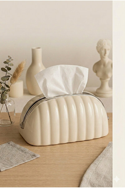 BEYZANA İskandinav Tarz Çanta Model Pinterest Peçetelik Dekoratif Masaüstü Pe...