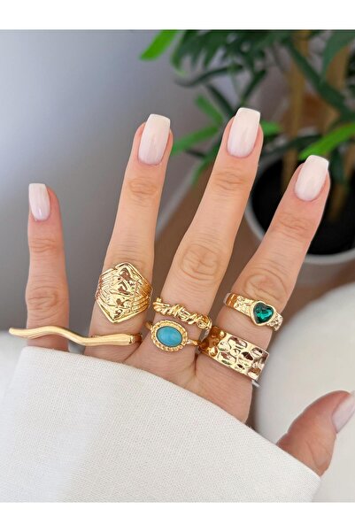 Venus Design Multiple Ring Set