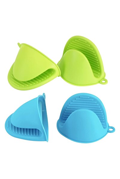 Arabest 4pcs Silicone Oven Mitts Heat Resistant,Pinch Grips Mitts Potholder f...