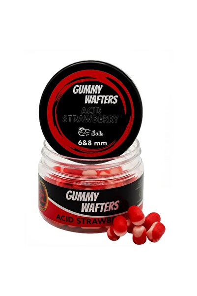 ADP Baits Momeala Gummy Wafters, Capsuni & N-butyric 6 & 8 mm, 35gr