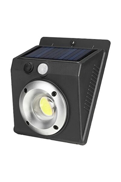 POWER LED Lampă solară de perete cu LED COB, încărcare solară și senzor de mi...