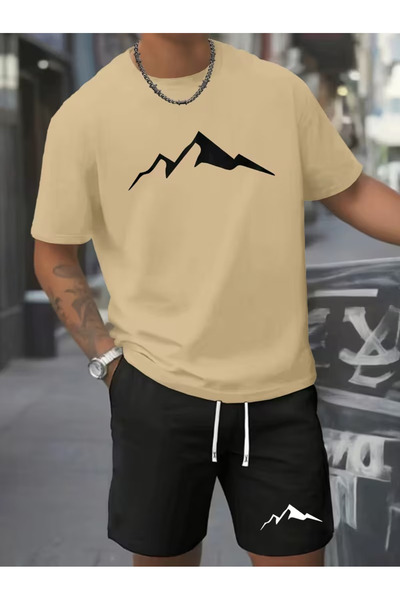 bellanova Men's Summer Shorts & T-Shirt Set – Comfortable and Modern