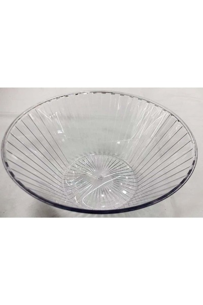 OEM Salad Bowl 20 x 8.2 cm Transparent PVC