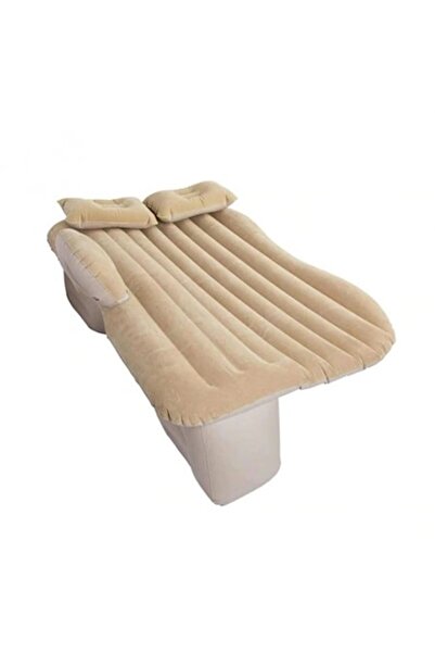 OEM Inflatable Car Mattress for Travel, 130 x 80 cm - Cream