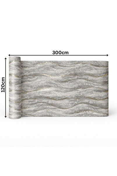 Tapetoo Home Decor Self-adhesive Wallpaper Roll Imitation Marble, 120x300cm, ...