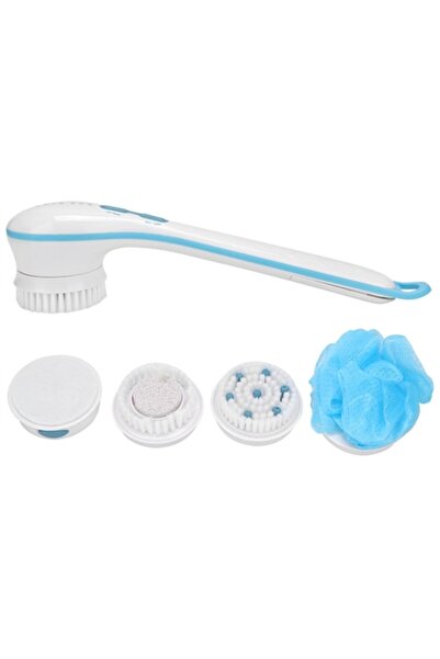 SPIN SPA Set perie electrică de baie/4 capete, Spin Spa, alb/albastru