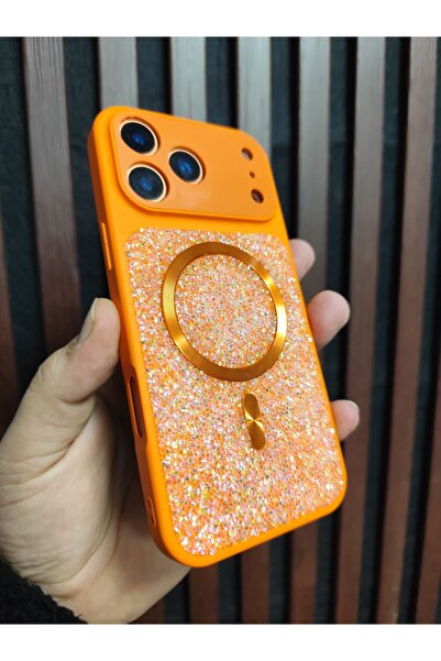 CaseTechnoo İPHONE 12 Pro Max Uyumlu Taşlı &Şık 17 Görünümlü Dönüşüm Kapak Kılıf