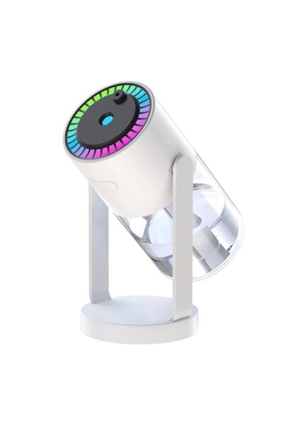 OEM Umidificator cu proiector de stele și iluminare colorată, USB, alb