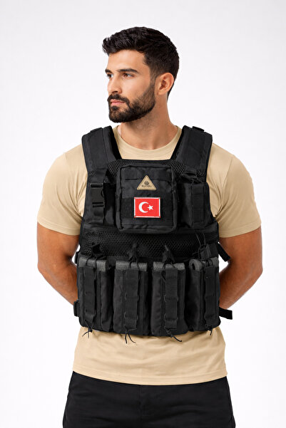 süngü tactical SİYAH TAKTİKAL YELEK