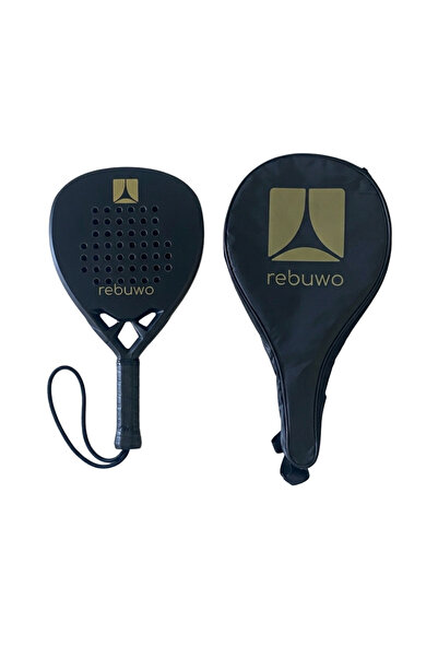 Rebuwo 18K 4043 Diamond Kesim Padel Raketi Gold