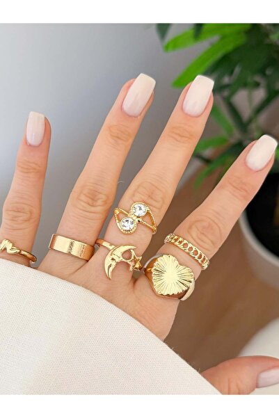 Venus Design Multiple Ring Set