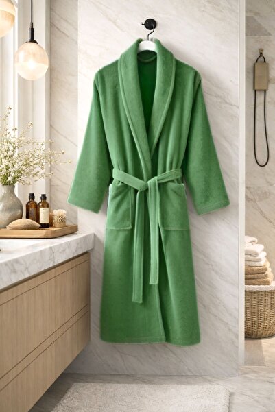 Formeya Premium pamučni unisex kućni ogrtač - mekana tekstura, brzo sušenje, ...