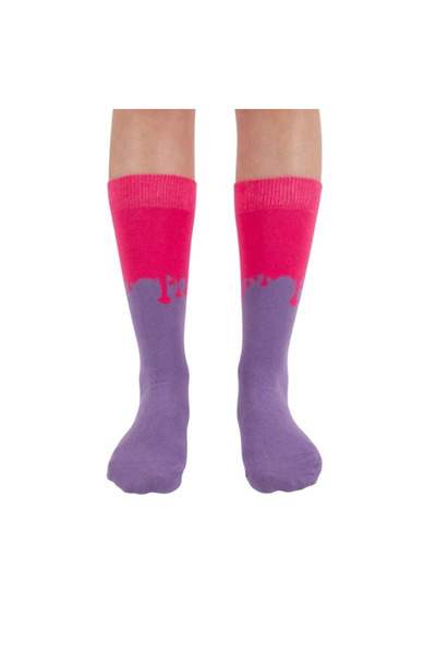 Socks + Stuff Socks+Stuff Ice Cream Socks Pink-Purple